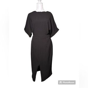 |ASOS| NWT Black Midi Dress Size 8